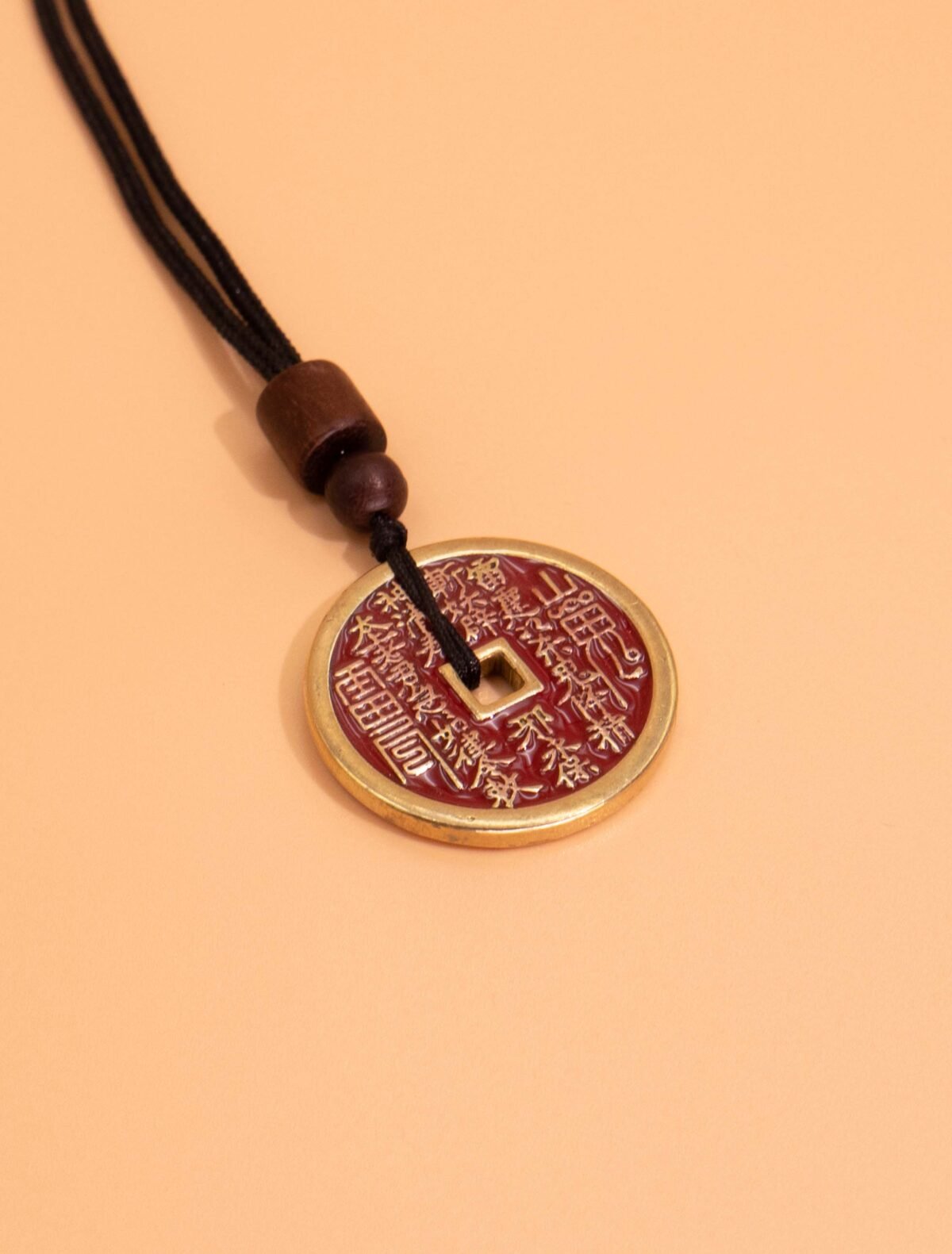Nature & Tao Cinnabar ShanGui Pendant – The Ultimate Yang Mineral Amulet, Engraved with “Thunder Command, Slay Ghosts” & Eight Trigrams