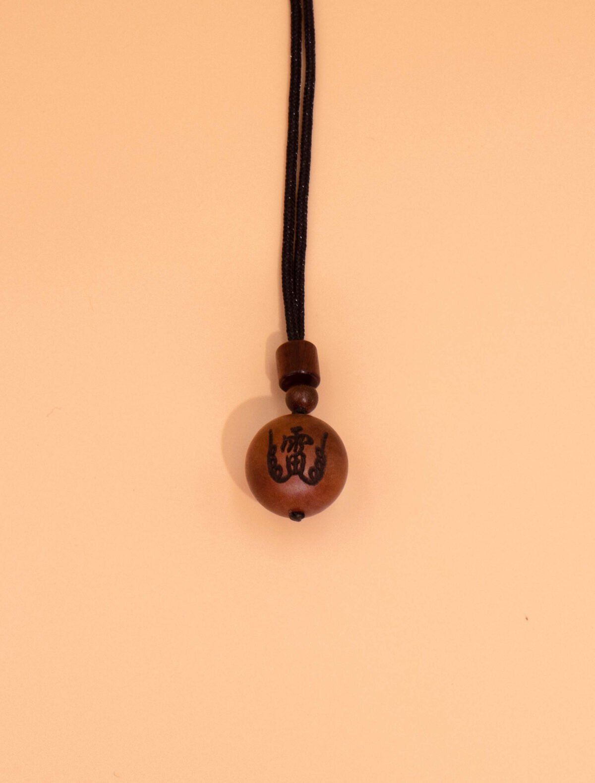 Nature & Tao Lei Gong Hui Amulet – Thunder-Struck Jujube Wood with Carved Talisman, A Gentle Reminder of Steadiness & Clarity