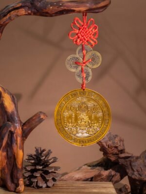 Nature & Tao Brass Mountain‑Sea Amulet – The Ultimate Feng Shui Tool for Transforming Sha Qi, Blocking Harm & Stabilizing Luck