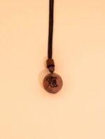 Nature & Tao GongMing Amulet – Thunder-Struck Jujube Wood with Carved Talisman for Invoking Wealth & Divine Protection