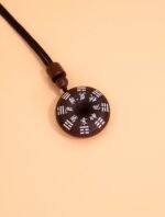 Nature & Tao ShanGui Bagua Amulet – Thunder-Struck Jujube Wood Peace Pendant with Exorcism Inscription & Eight Trigrams for Energy Alignment