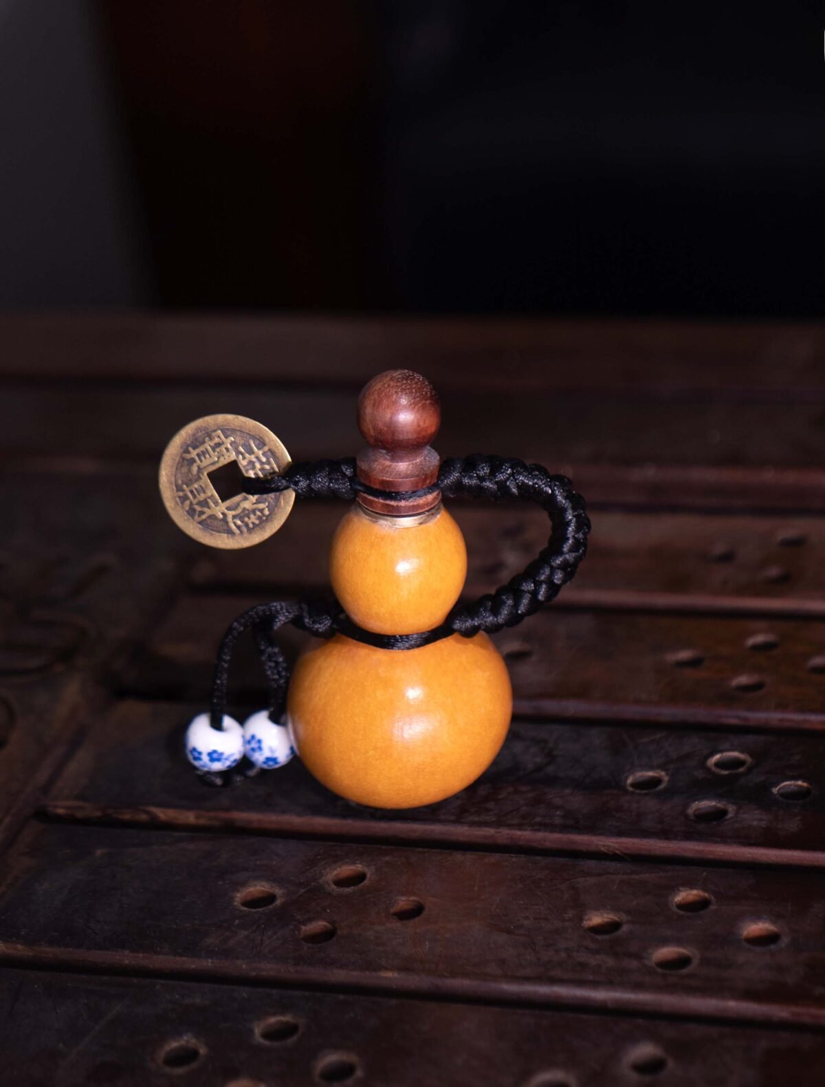 Nature & Tao Small Hulu – Open-Top Natural Gourd with Stopper, A Gentle Reminder of Holding What Matters for Home or Travel