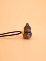 Nature & Tao Qi Nan Gourd Pendant – Rare Agarwood, Sweet & Cool Fragrance, Fu Lu Blessing for Harmony & Prosperity