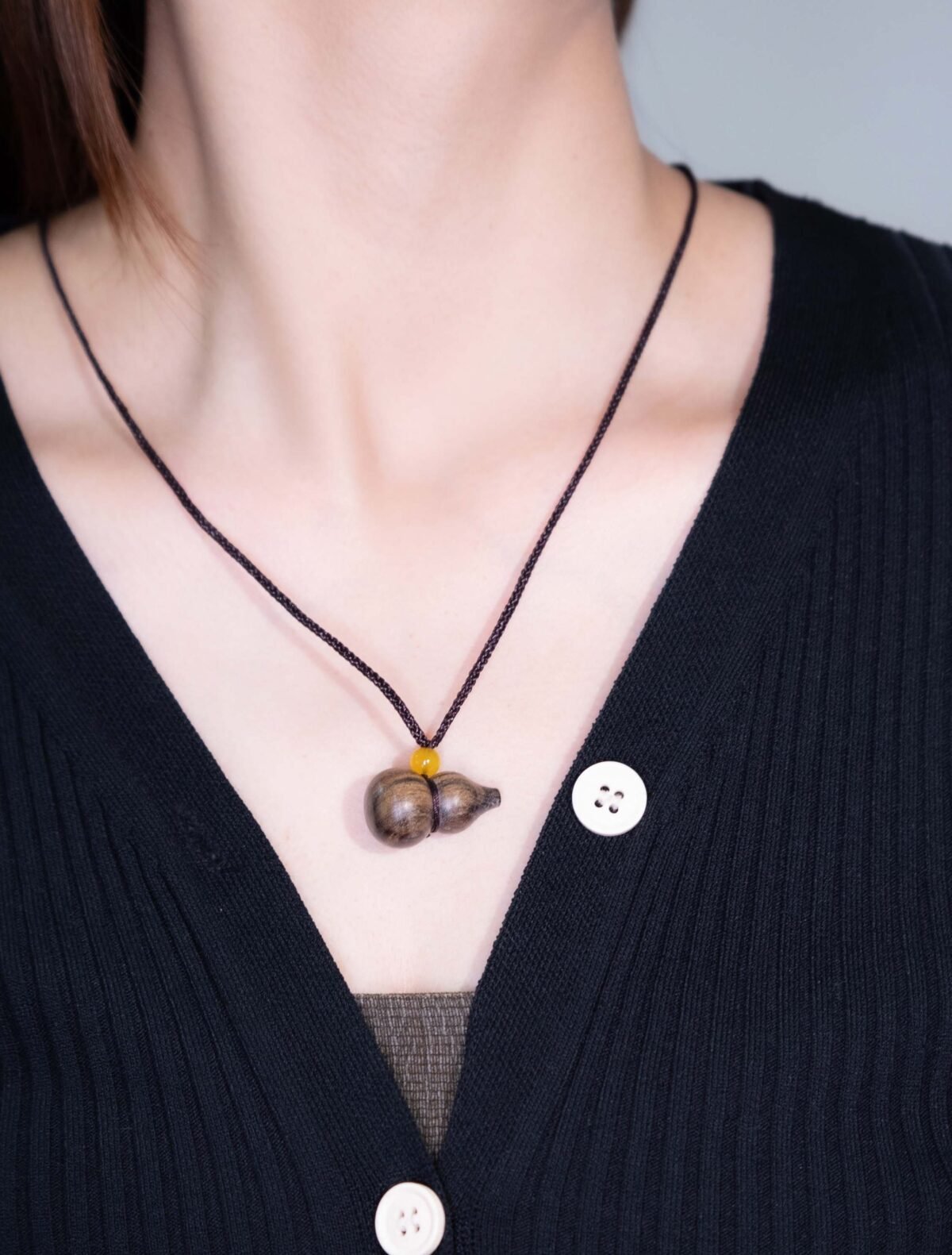 Nature & Tao Qi Nan Gourd Pendant – Rare Agarwood, A Gentle Reminder of Stillness, Purpose & Endurance
