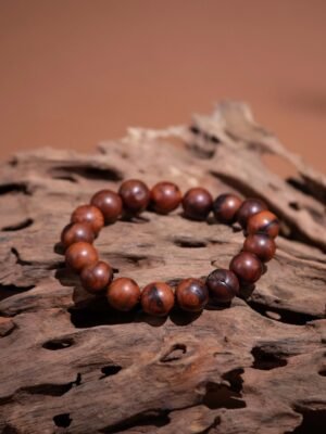 Nature & Tao Lightning Struck Wood Bracelet – The Supreme Protective Talisman of Taoism