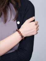 Nature & Tao Lightning-Struck Wood Bracelet – Sacred Jujube Wood, A Taoist Companion for Daily Wear