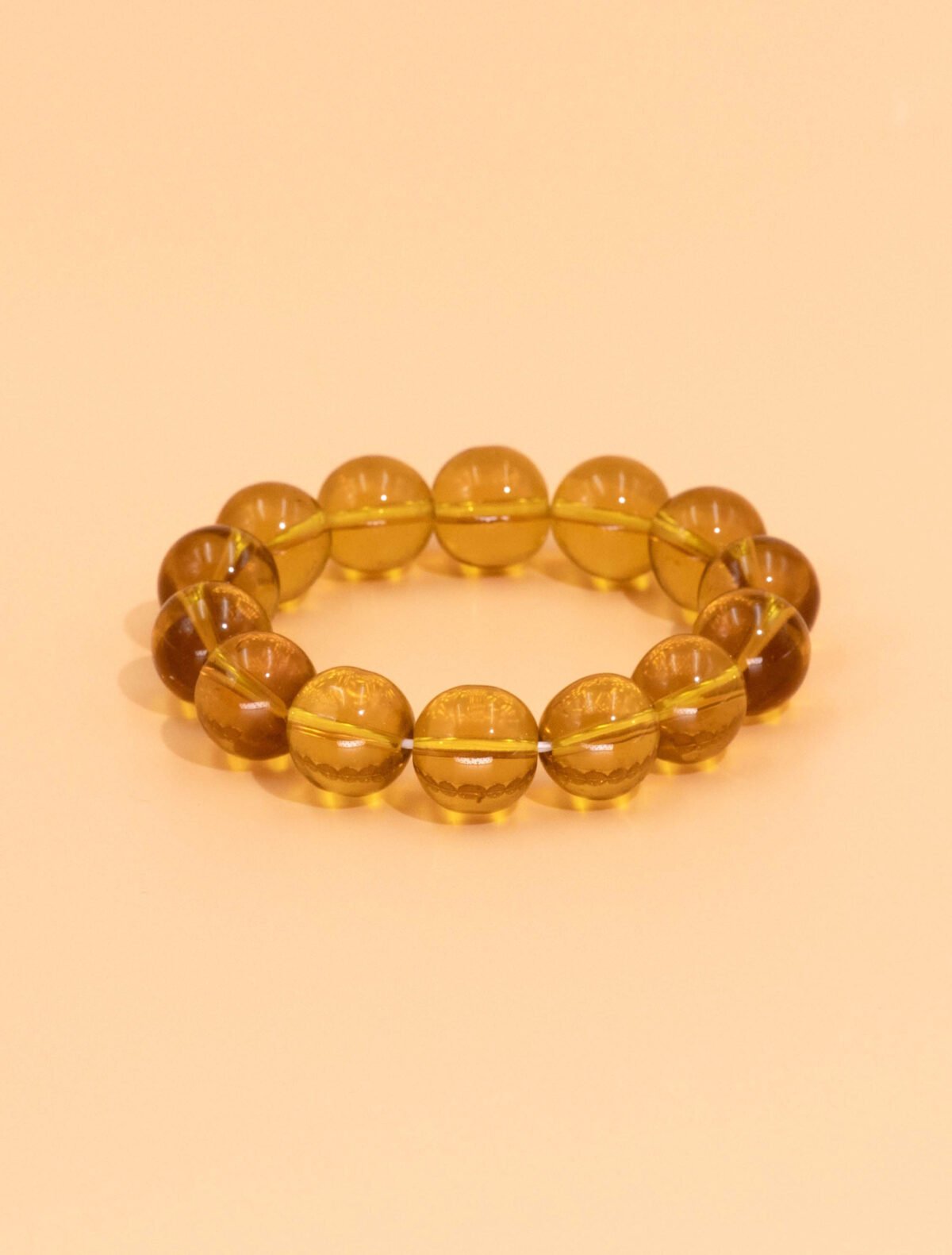 Nature & Tao Yellow Citrine Bracelet – Earth-Generated Gold, Prosperity & Harmonious Yang