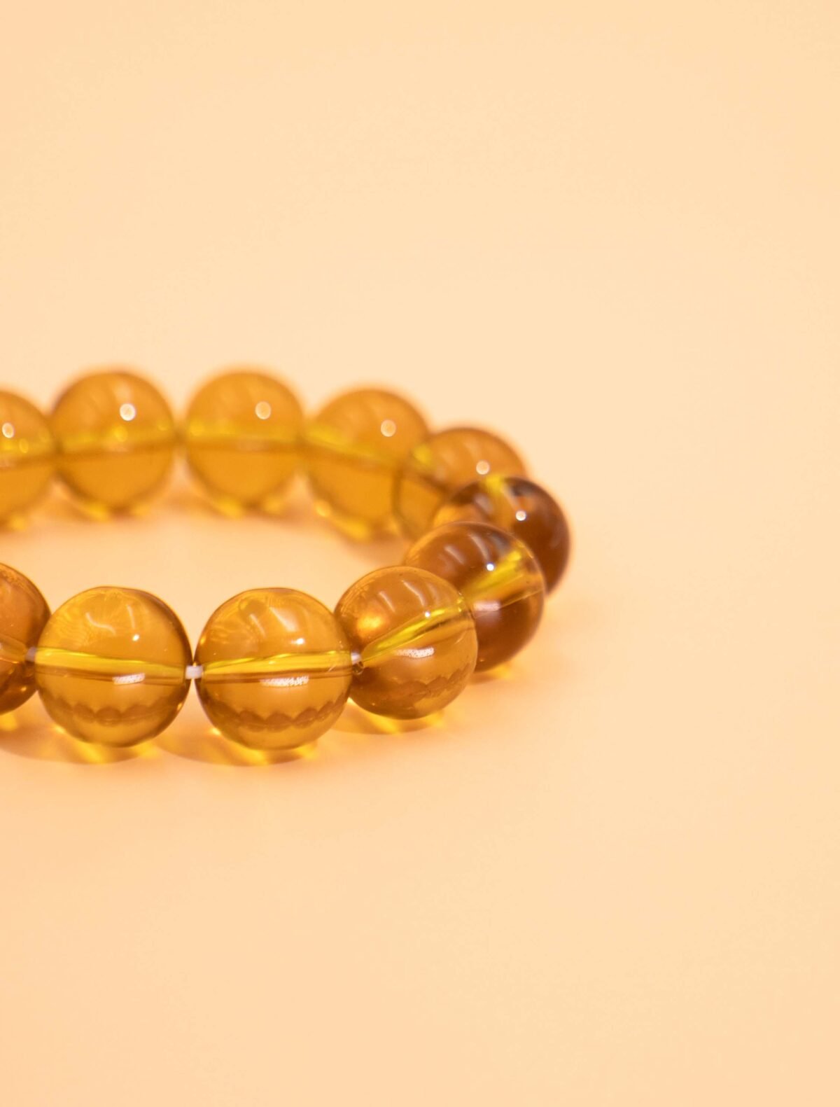 Nature & Tao Yellow Citrine Bracelet – Earth-Generated Gold, Prosperity & Harmonious Yang
