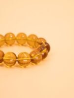 Nature & Tao Yellow Citrine Bracelet – Earth-Generated Gold, Prosperity & Harmonious Yang