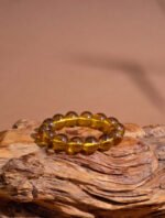 Nature & Tao Yellow Citrine Bracelet – Earth-Generated Gold, Prosperity & Harmonious Yang