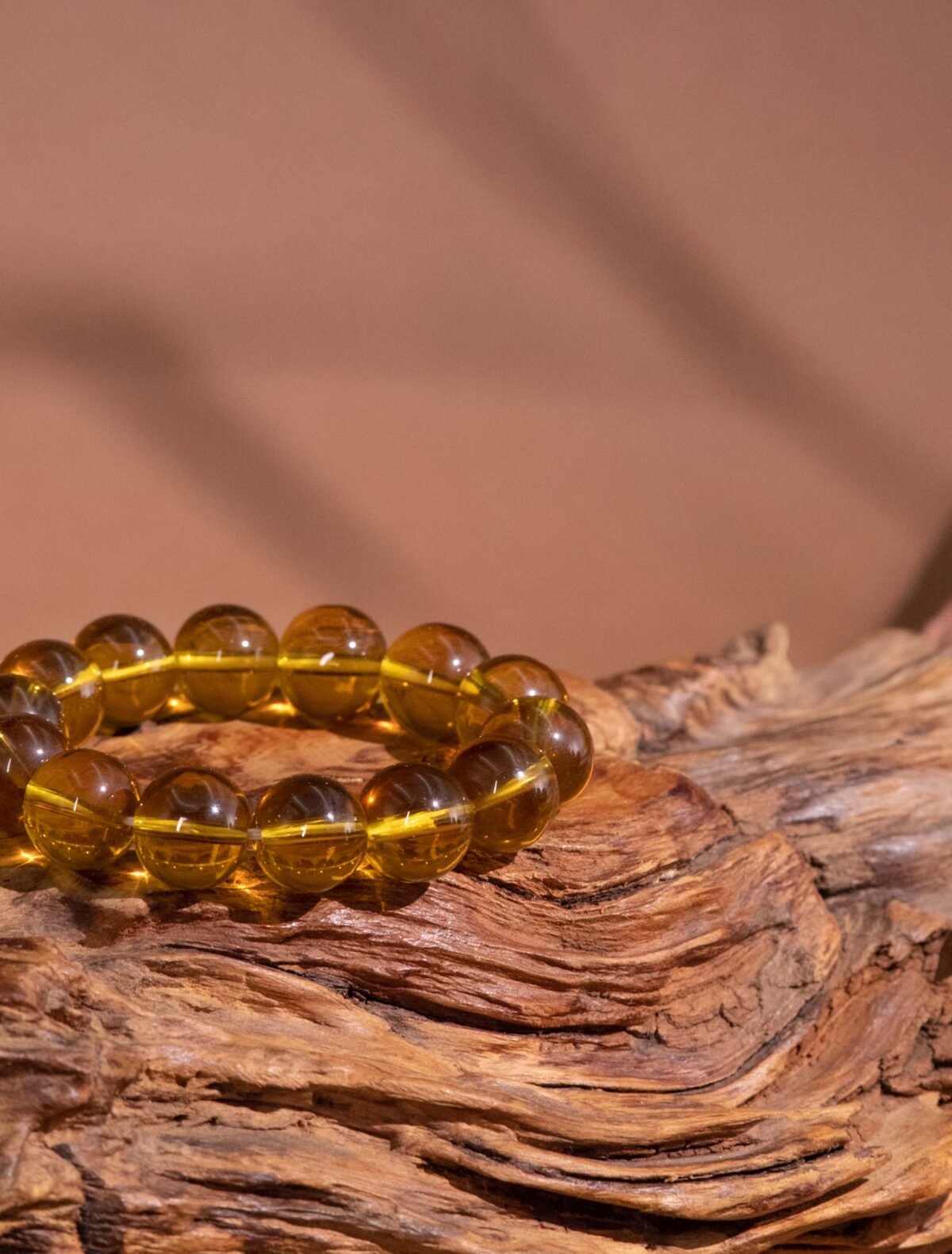 Nature & Tao Yellow Citrine Bracelet – Earth-Generated Gold, Prosperity & Harmonious Yang