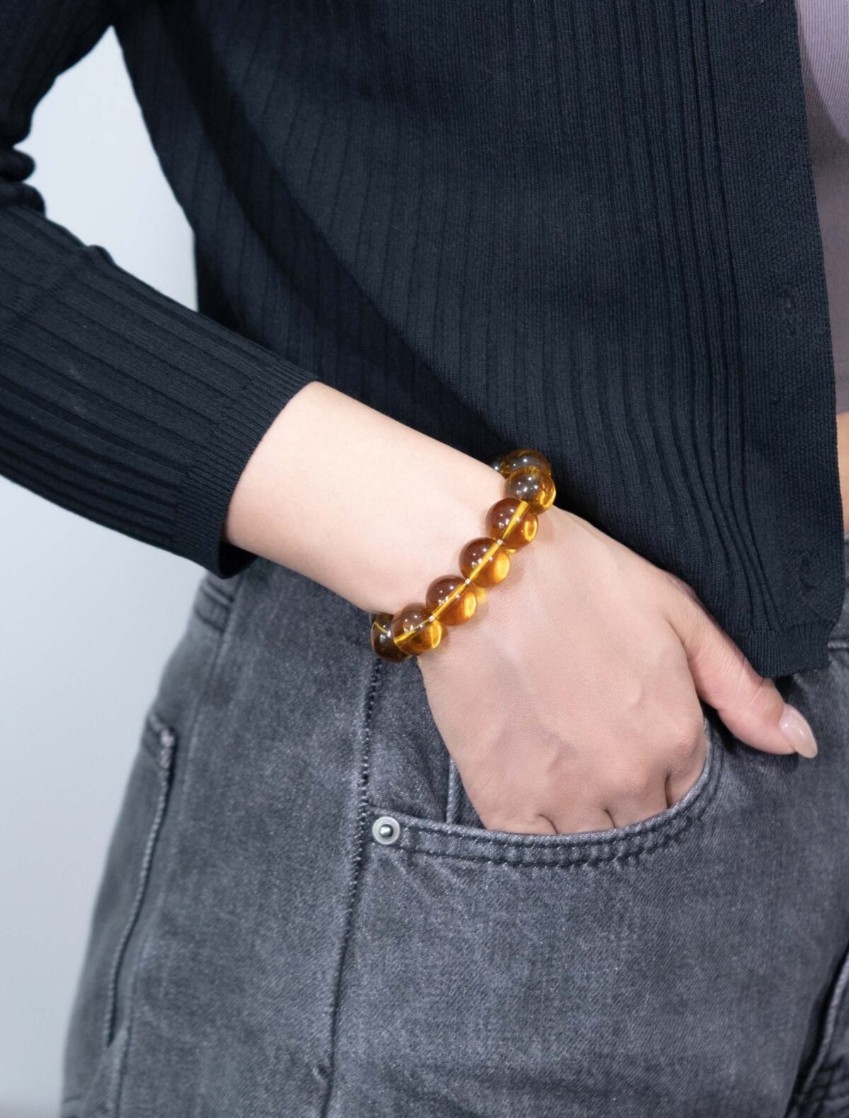 Nature & Tao Yellow Citrine Bracelet – Golden Light, Steady Presence, A Quiet Companion for Daily Life