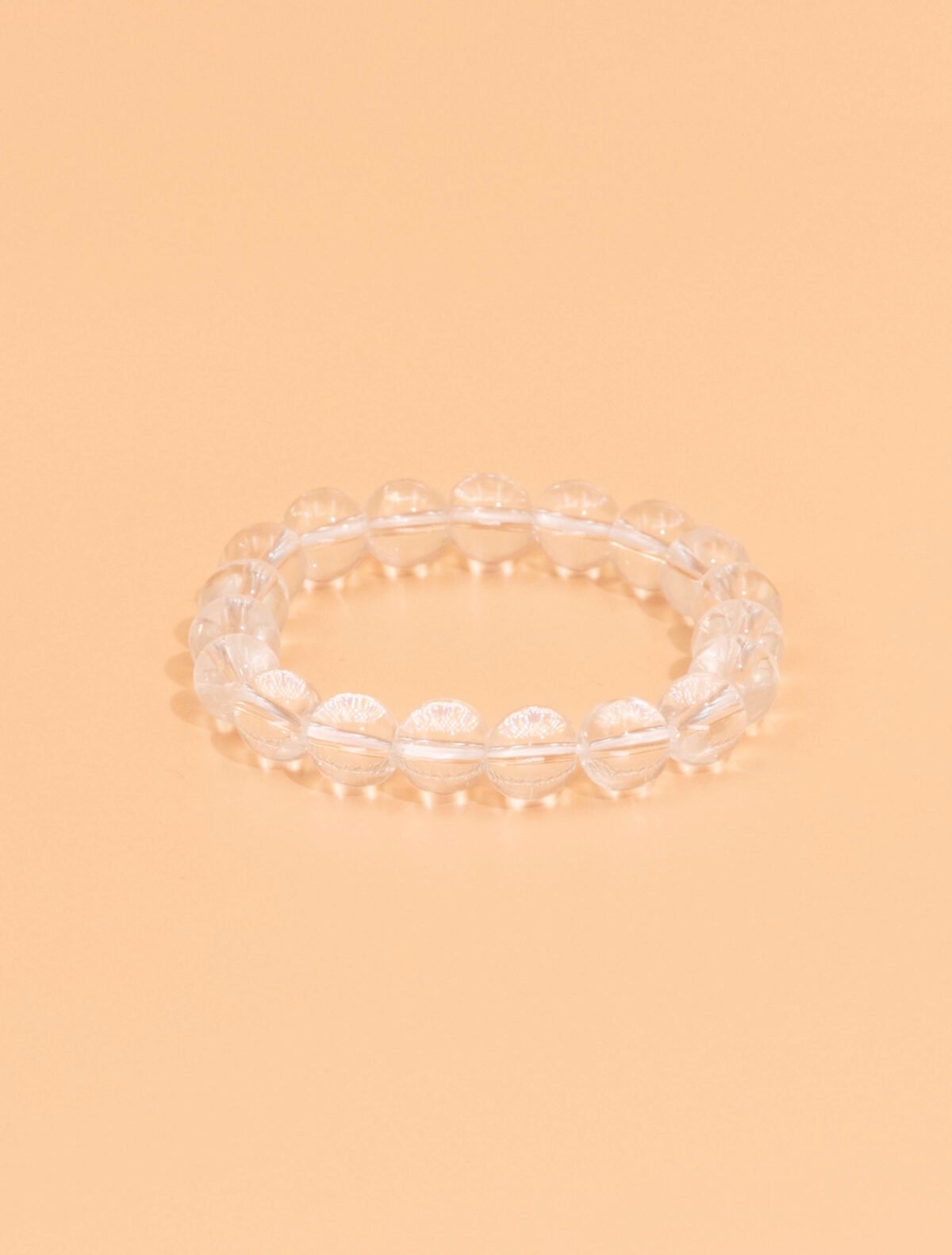 Nature & Tao White Crystal Bracelet – Purify Your Aura, Amplify Intentions, Attract Flowing Abundance