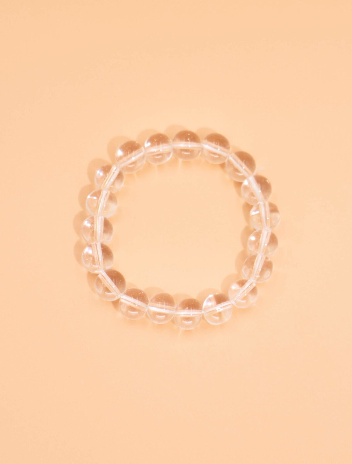 Nature & Tao White Crystal Bracelet – Purify Your Aura, Amplify Intentions, Attract Flowing Abundance