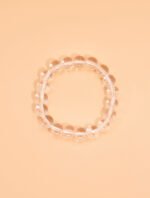 Nature & Tao White Crystal Bracelet – Purify Your Aura, Amplify Intentions, Attract Flowing Abundance