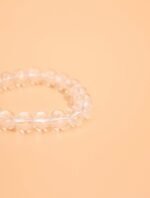 Nature & Tao White Crystal Bracelet – Purify Your Aura, Amplify Intentions, Attract Flowing Abundance