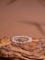 Nature & Tao White Crystal Bracelet – Purify Your Aura, Amplify Intentions, Attract Flowing Abundance