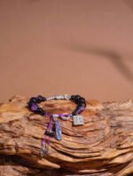 Nature & Tao Purple Crystal & “No Taboos” Talisman Bracelet – Wisdom, Noble Connections & Unrestricted Good Fortune