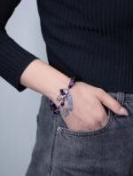 Nature & Tao Amethyst & Bai Wu Jin Ji Bracelet – Purple Light, Gentle Presence, A Quiet Companion for Daily Life