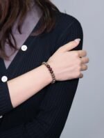 Nature & Tao Copper Golden Light Mantra Bracelet – Engraved Seal Script, A Gentle Reminder of Inner Brightness & Purpose