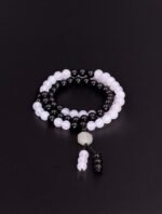 Nature & Tao Agate Flow Beads – 81 Beads of Quiet Counting, A Silent Mandala for Meditation & Daily Practice