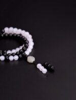 Nature & Tao Agate Flow Beads – 81 Beads of Quiet Counting, A Silent Mandala for Meditation & Daily Practice