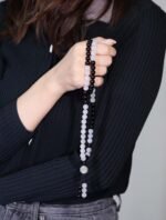 Nature & Tao Agate Flow Beads – 81 Beads of Quiet Counting, A Silent Mandala for Meditation & Daily Practice
