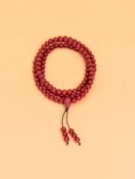 Nature & Tao Pure Cinnabar 108 Prayer Beads – 36 Tian Gang + 72 Di Sha, The Ultimate Yang Mineral for Warding Off Evil