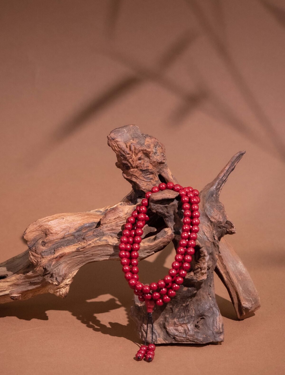 Nature & Tao Pure Cinnabar 108 Prayer Beads – 36 Tian Gang + 72 Di Sha, The Ultimate Yang Mineral for Warding Off Evil