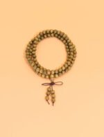 Nature & Tao Sacred Green Sandalwood 108 Prayer Beads – 36 Heavenly Generals + 72 Earthly Fiends for Complete Spiritual Protection