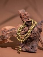 Nature & Tao Sacred Green Sandalwood 108 Prayer Beads – 36 Heavenly Generals + 72 Earthly Fiends for Complete Spiritual Protection