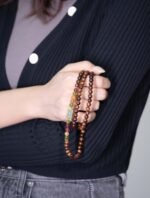 Nature & Tao Black Rosewood 108 Beads – Deep Wood, Gentle Stone, A Counting Companion for Daily Practice & Clear Purpose