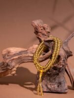 Nature & Tao Yellow Citrine Prayer Beads – 108 Beads of Golden Light, Warmth and Prosperity