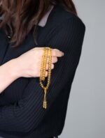 Nature & Tao Yellow Citrine 108 Beads – Golden Light, Gentle Warmth, A Counting Companion for Daily Practice & Purposeful Direction