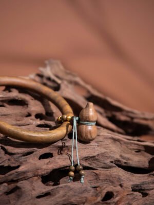 Nature & Tao Qiankun Ring & Mini Gourd – Taoist Protection for Wrist, Vehicle & Living Space