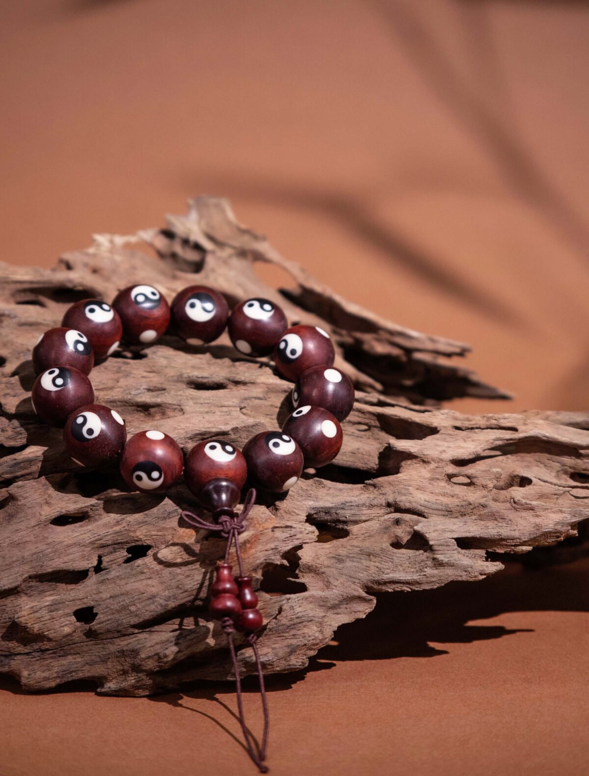 Nature & Tao Bloodwood Taiji Bracelet – The Ultimate Symbol of Universal Harmony
