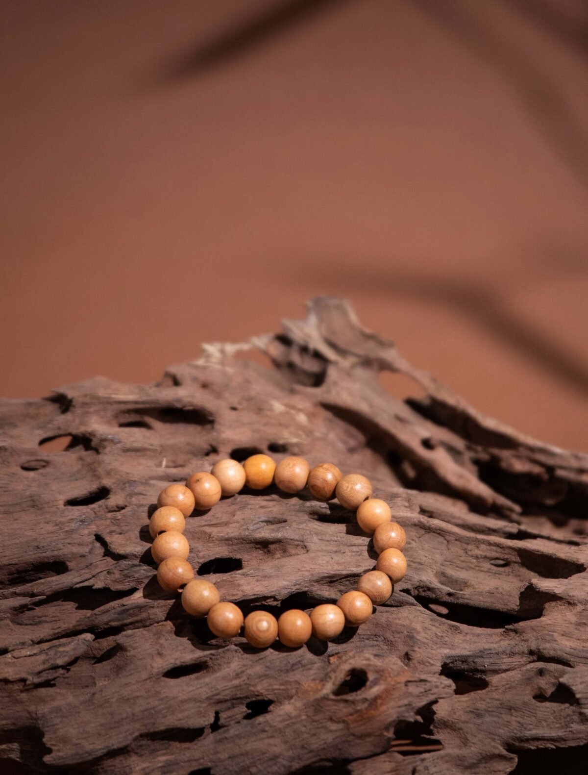 Nature & Tao Sacred Peach Wood Bracelet – Ward Off Evil, Attract Harmonious Relationships