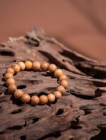 Nature & Tao Sacred Peach Wood Bracelet – Ward Off Evil, Attract Harmonious Relationships