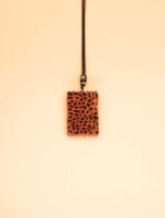 Nature & Tao Openwork Roots Peace Pendant – Carved Thunder-Struck Jujube Wood, Adjustable Black Cotton Cord, A Quiet Reminder of Resilience & Grace